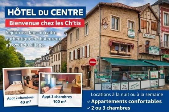 Hôtel du Centre à Vayrac